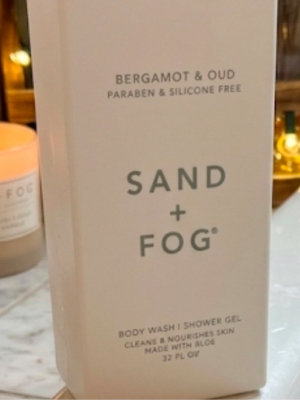 Sand + Fog Bergamot & Oud Body Wash/ Shower Gel- 32oz NEW And Sealed! - Picture 2 of 3